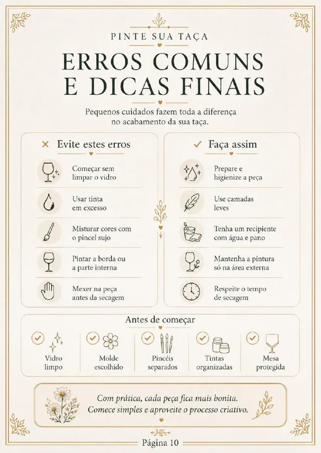Página do guia prático de pintura da coleção mística e astrológica